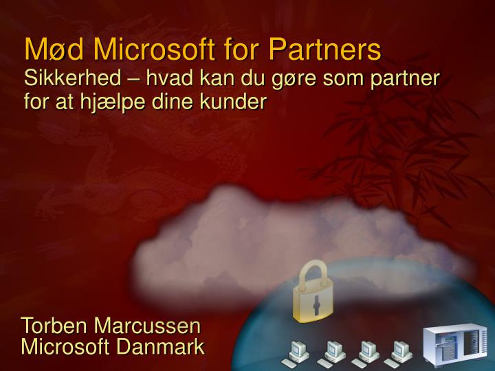 m d microsoft for partners sikkerhed hvad kan du g re som partner for at hj lpe dine kunder