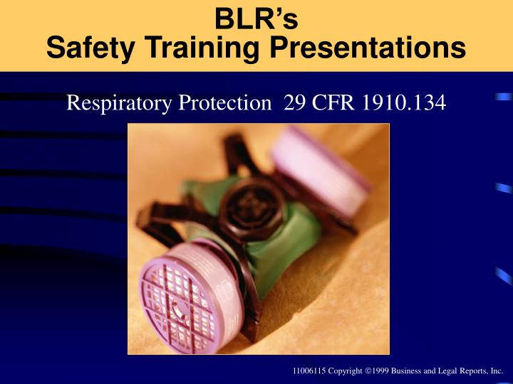 blr s safety training presentations