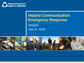 Hazard Communication Emergency Response