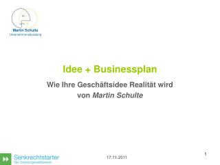 idee businessplan