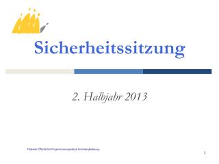 sicherheitssitzung
