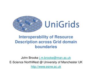 Interoperability of Resource Description across Grid domain boundaries