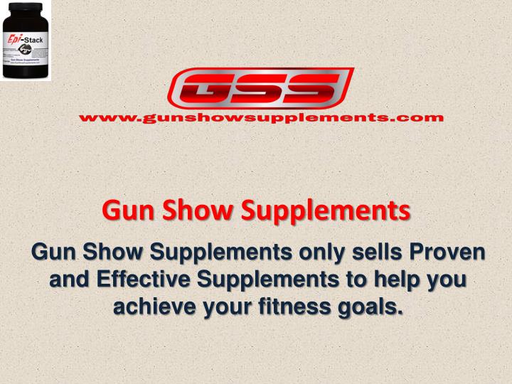 gun show supplements