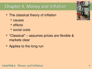 Chapter 4. Money and Inflation