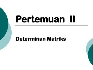 pertemuan ii