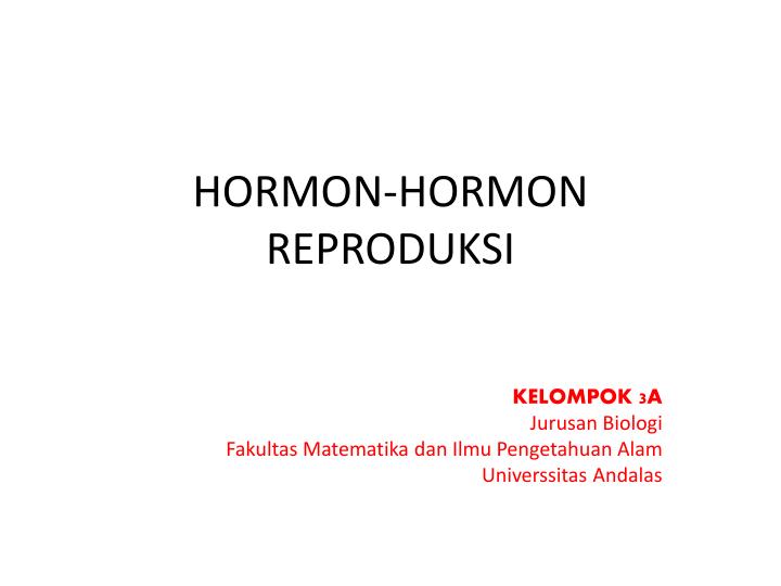 hormon hormon reproduksi