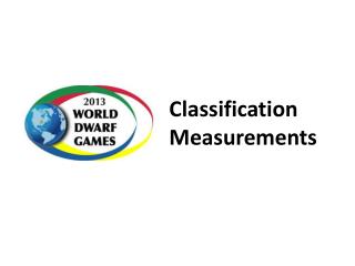 Classification Measurements