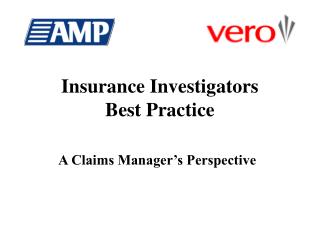 Insurance Investigators Best Practice