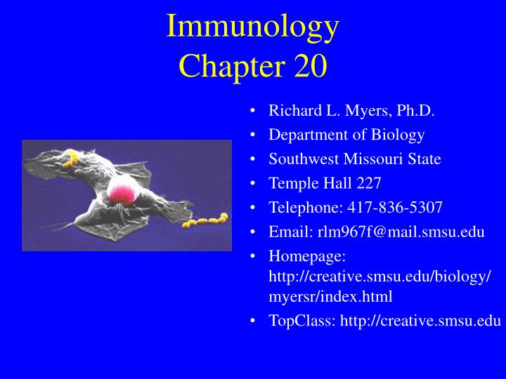 immunology chapter 20