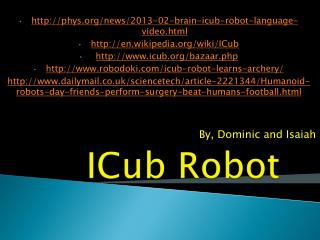 ICub Robot