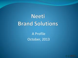 Neeti Brand Solutions