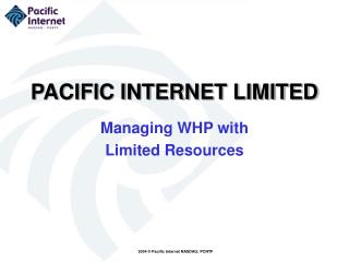 PACIFIC INTERNET LIMITED