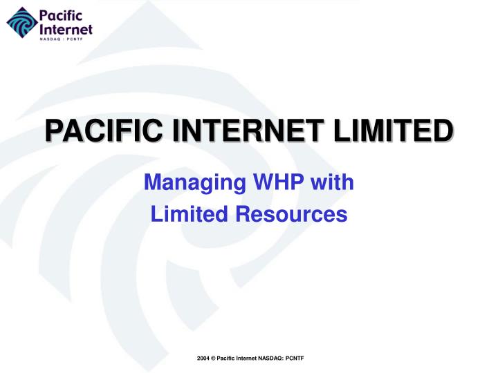pacific internet limited
