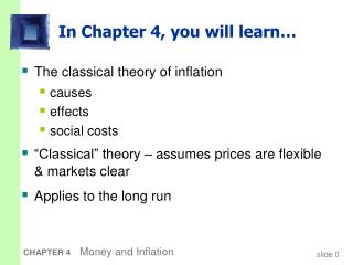 in chapter 4 you will learn