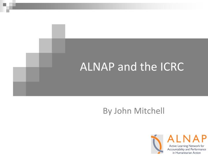 alnap and the icrc