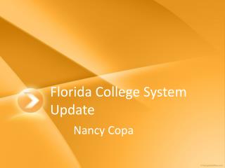 Florida College System Update