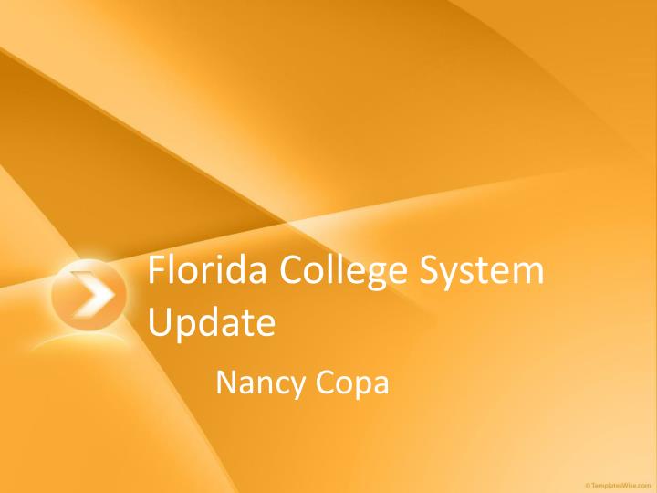 florida college system update