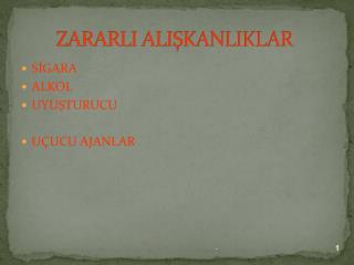 zararli ali kanliklar