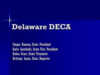 Delaware DECA