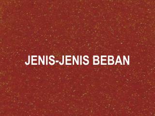 jenis jenis beban