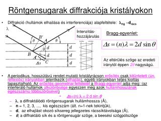 r ntgensugarak diffrakci ja krist lyokon