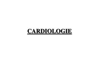 cardiologie