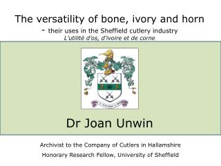 Dr Joan Unwin