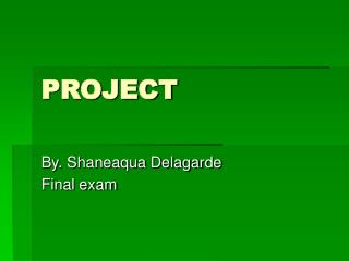 project