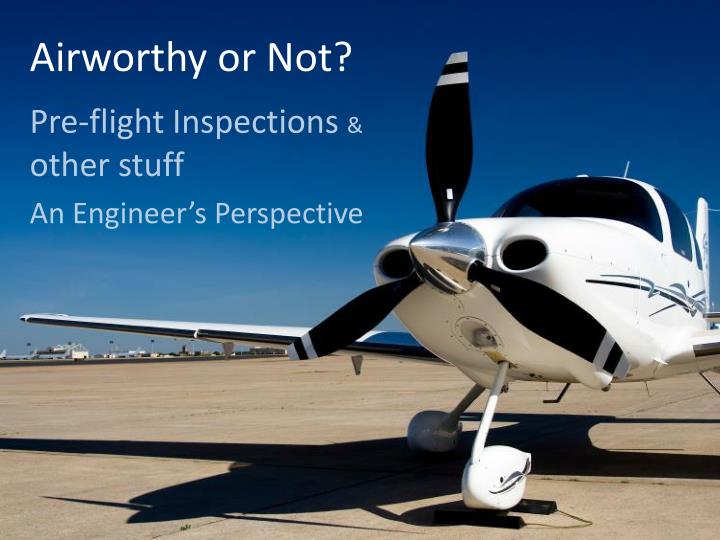 airworthy or not