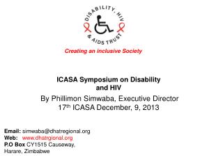 ICASA Symposium on Disability and HIV