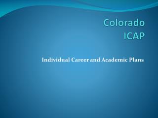 Colorado ICAP