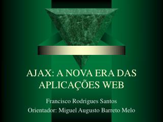 ajax a nova era das aplica es web