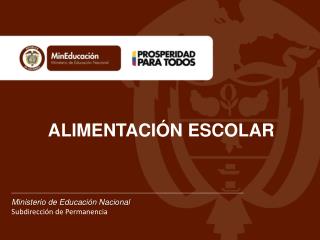alimentaci n escolar