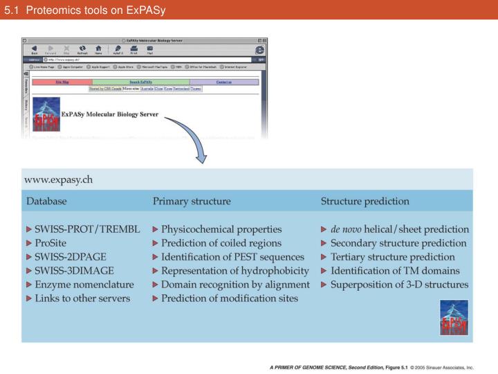 5 1 proteomics tools on expasy