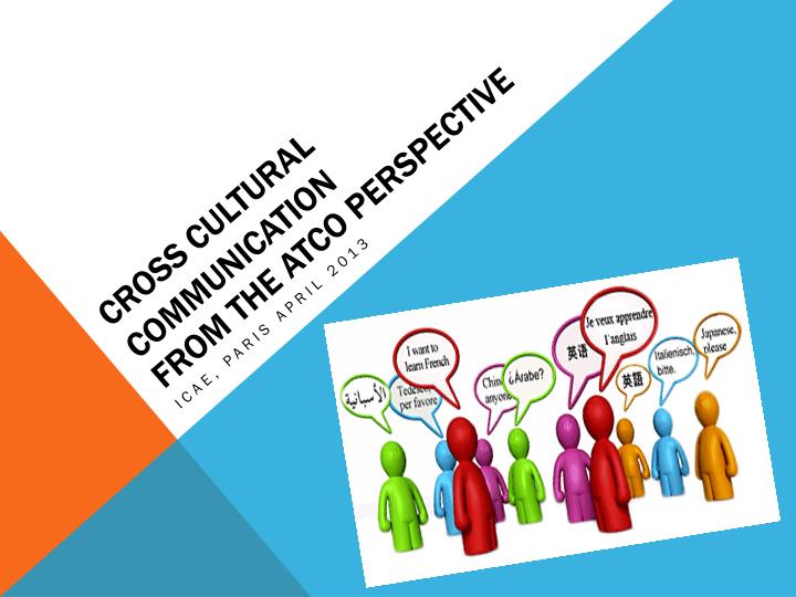 cross cultural communication from the atco perspective