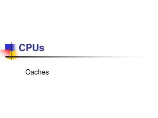 CPUs