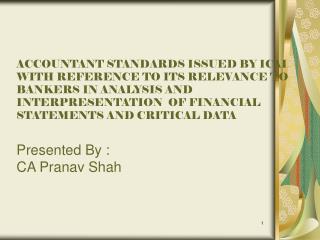 Meaning of Accounting Standards