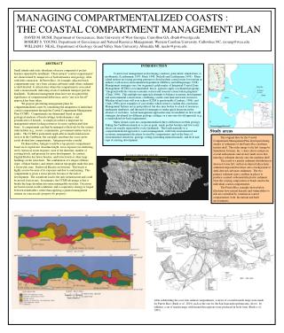 MANAGING COMPARTMENTALIZED COASTS : THE COASTAL COMPARTMENT MANAGEMENT PLAN