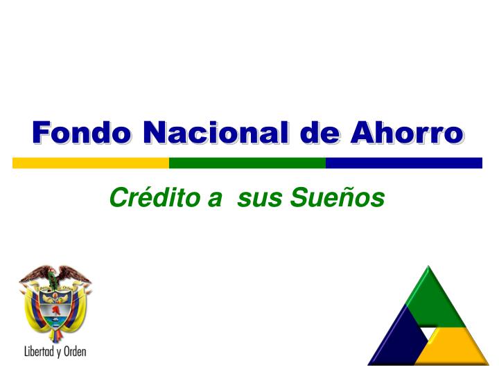 fondo nacional de ahorro