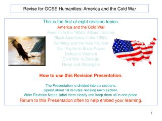 Revise for GCSE Humanities: America and the Cold War