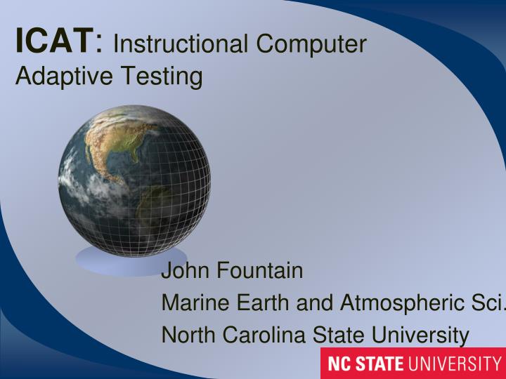 icat instructional computer adaptive testing