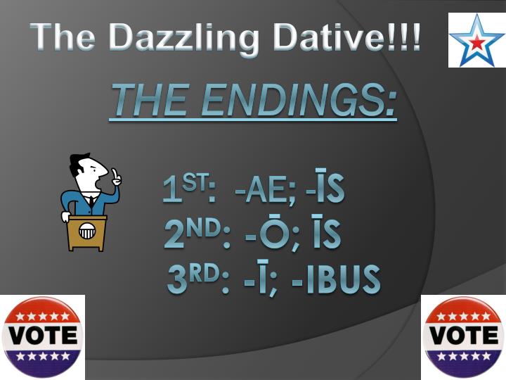 the dazzling dative