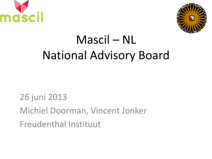 mascil nl national advisory board