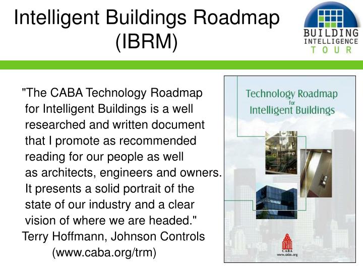 intelligent buildings roadmap ibrm
