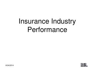 Insurance Industry Performance