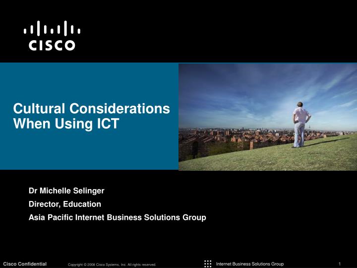 cultural considerations when using ict