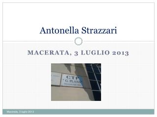 antonella strazzari