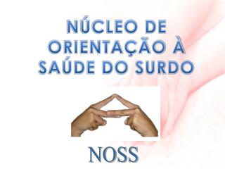 NÚCLEO DE ORIENTAÇÃO À SAÚDE DO SURDO