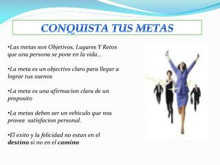 conquista tus metas