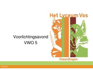 voorlichtingsavond vwo 5